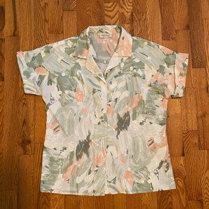 Giovelli Vintage Pastel Button Up Top S